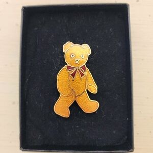 Vintage Teddy Bear Pin NIB